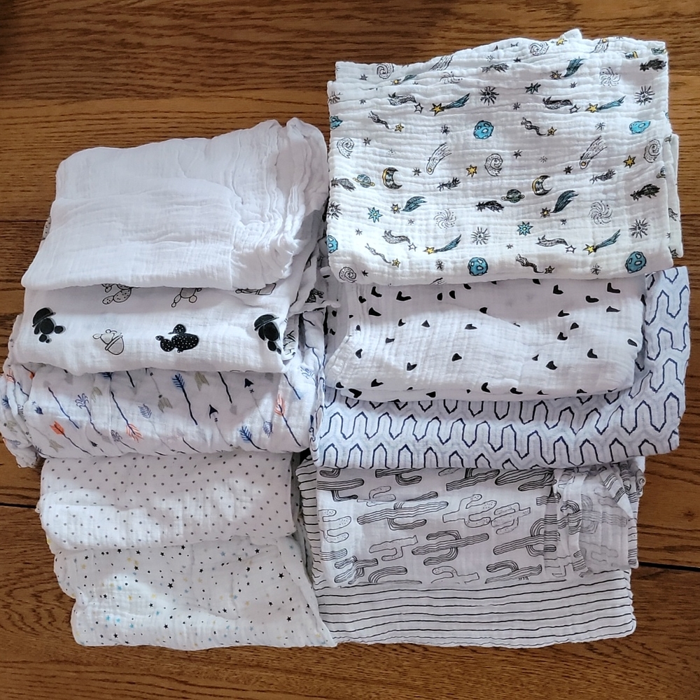 Muslin blankets